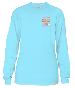 Simply Southern Long Sleeve Tee--More Dogs--Pool