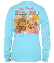 Load image into Gallery viewer, Simply Southern Long Sleeve Tee--More Dogs--Pool
