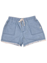 Load image into Gallery viewer, Simply Southern Chambray Shorts
