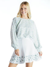 Load image into Gallery viewer, Simply Southern Floral Hem Lounge Skort
