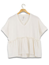 Load image into Gallery viewer, Simply Southern Corded Ruffle Top
