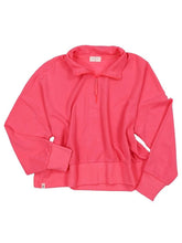 Load image into Gallery viewer, Simply Southern Cropped Quarter Zip Pullover
