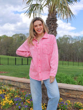 Load image into Gallery viewer, Simply Southern Acid Wash Shacket
