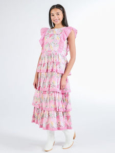 Simply Southern Hailey Dress--Multi Floral