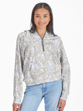 Load image into Gallery viewer, Simply Southern Alara Hoodie Pullover--Camo White
