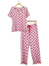 Load image into Gallery viewer, Simply Southern Holiday Pajama/PJ/Lounge Set--Bow
