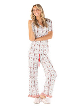 Load image into Gallery viewer, Simply Southern Holiday Lily Pajama/PJ/Lounge Set--All Over Christmas Print
