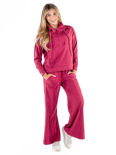 Load image into Gallery viewer, Simply Southern Knot Ribbed Pant--Red
