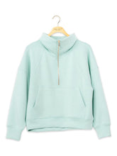 Load image into Gallery viewer, Simply Southern Half Zip Mock Neck Pullover

