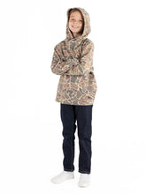 Load image into Gallery viewer, Men's &amp; Youth Thermal Waffle Weave Hoodie--Dark Camo Print
