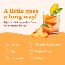 Load image into Gallery viewer, Skinny Mixes--Sugar Free Peach Syrup
