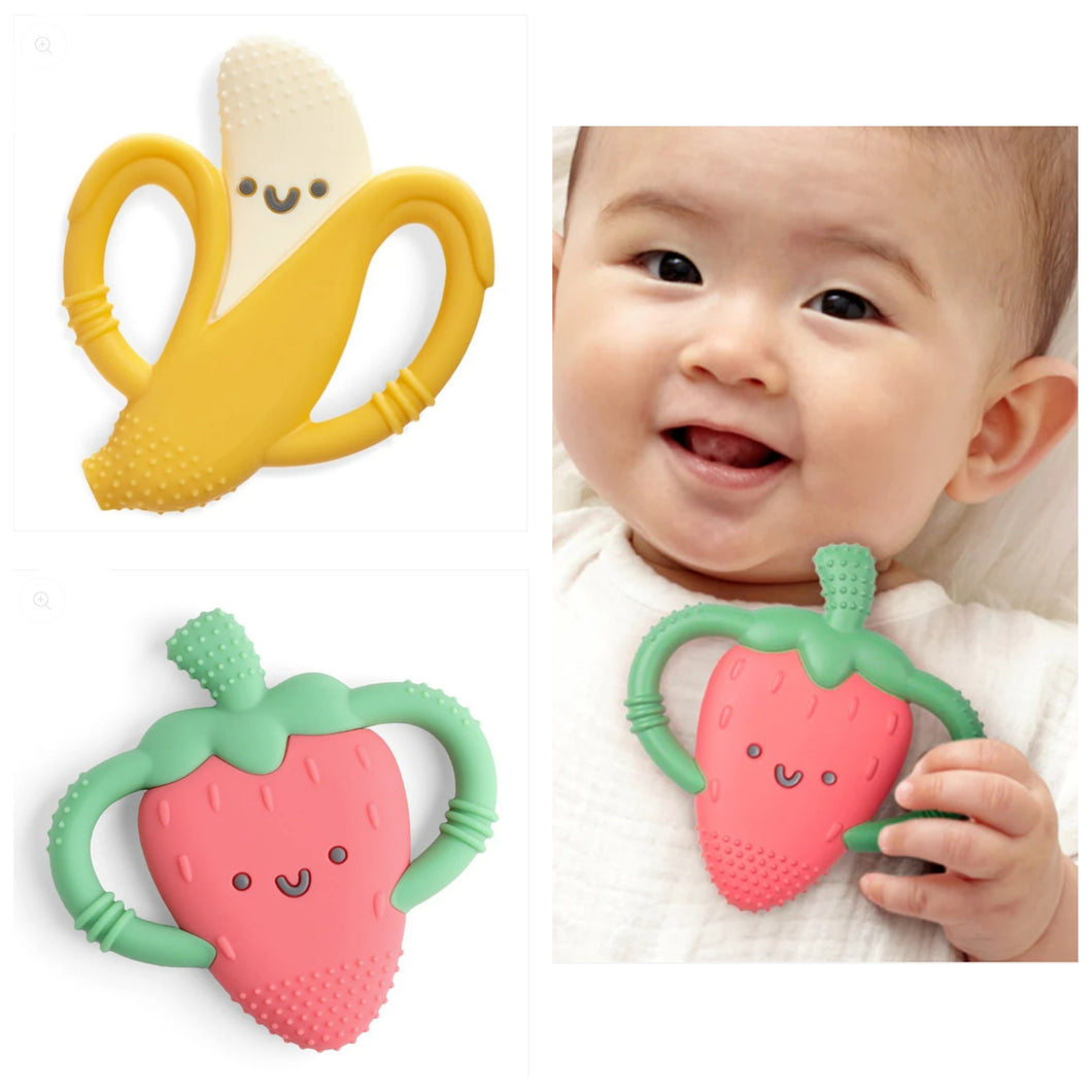 Itzy Ritzy Chew Crew Silicone Handle Teether