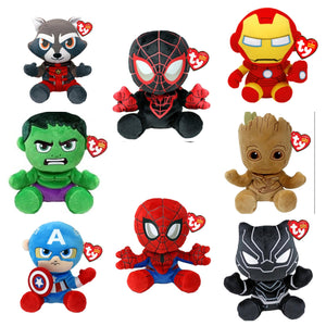 Ty Beanie Babies Marvel Plush Collection