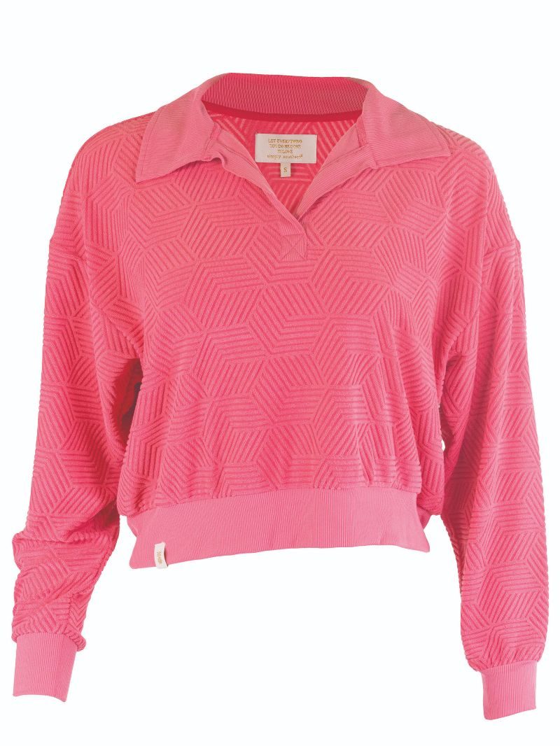 Simply Southern Textured Terry Pullover