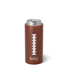 Load image into Gallery viewer, SWIG Football Skinny Can Cooler 12oz
