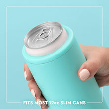 Load image into Gallery viewer, SWIG Football Skinny Can Cooler 12oz
