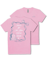 Load image into Gallery viewer, Simply Southern Short Sleeve Tee--BookLove--WshPnk
