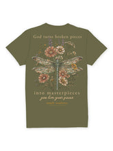 Load image into Gallery viewer, Simply Southern Short Sleeve Graphic Tee--Broken--Dill (Green)

