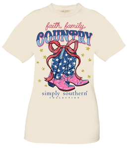 Simply Southern Short Sleeve Tee--Country-Wisp