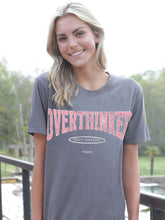 Load image into Gallery viewer, Simply Southern Short Sleeve Tee--Overthinker--Iron Heather
