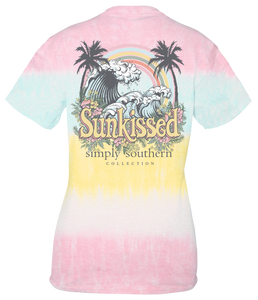 Simply Southern Short Sleeve Tee--Sunkissed--Palm