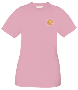 Simply Southern Short Sleeve Tee--TEACH--Petal