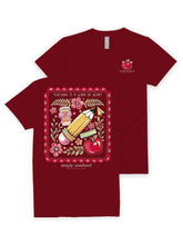 Load image into Gallery viewer, Simply Southern Short Sleeve Graphic Tee--Teacher--Carmine (Red)
