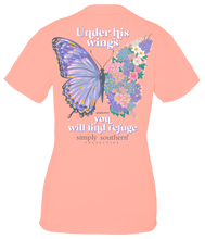 Load image into Gallery viewer, Simply Southern Short Sleeve Tee--Wing--Cocktail
