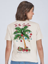 Load image into Gallery viewer, Simply Southern Short Sleeve Holiday Tee--XMASPalm-Wisp
