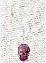 Load image into Gallery viewer, Sugar Skull Necklace
