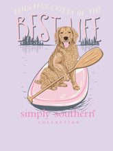 Load image into Gallery viewer, Simply Southern Short Sleeve Tee - Best Life - Aster
