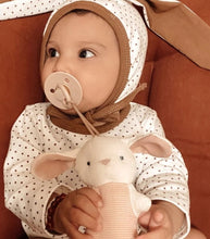 Load image into Gallery viewer, Itzy Ritzy Bitzy Pal™ Natural Rubber Pacifier &amp; Lovey - Bunny
