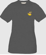 Load image into Gallery viewer, Simply Southern Short Sleeve Tee - Ducked-Graphite Heather
