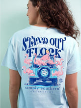 Load image into Gallery viewer, Simply Southern Short Sleeve Tee - Flock - Ice
