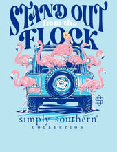 Load image into Gallery viewer, Simply Southern Short Sleeve Tee - Flock - Ice
