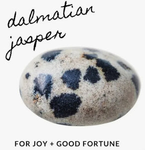 Kids | Dalmatian Jasper + Raw Cherry Amber Bracelet - 5-6inch