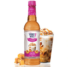 Load image into Gallery viewer, Skinny Mix Syrup Sugar Free Salted Caramel Syrup
