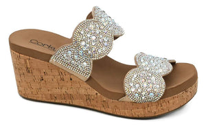 Corky's Clear Make a Toast Sandals