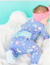 Load image into Gallery viewer, Starry Dreams Bamboo Footie Pajama
