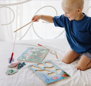 Melissa & Doug Fishing Magnetic Puzzle Game