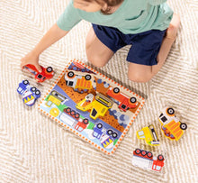 Load image into Gallery viewer, Melissa &amp; Doug Construction Chunky Puzzle - 6 Pieces
