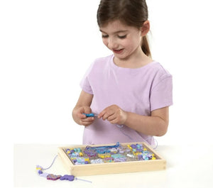 Melissa & Doug Created by Me! Butterfly Beads Wooden Bead Kit