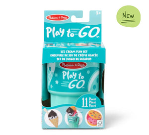 Melissa & Doug Play to Go Ice Cream Play Set