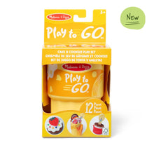 Load image into Gallery viewer, Melissa &amp; Doug Play to Go Cake &amp; Cookies Play Set
