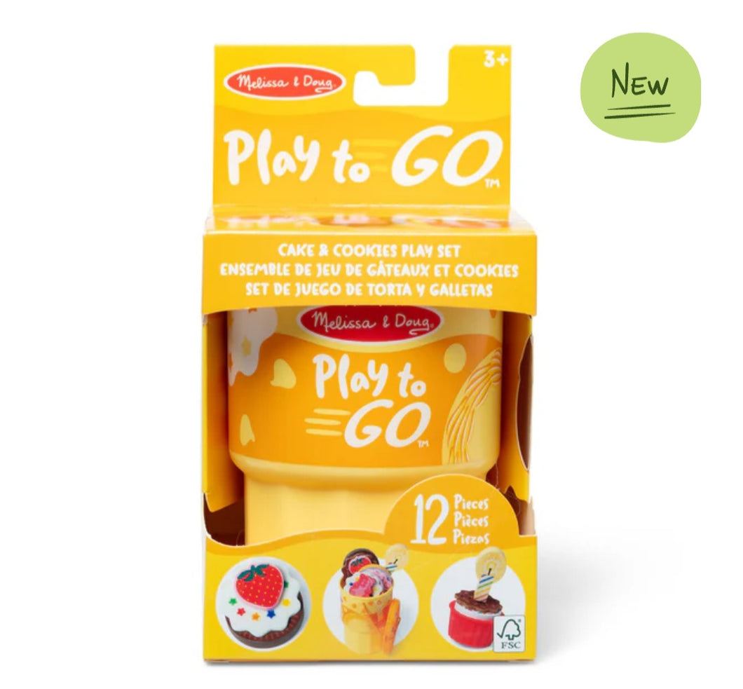 Melissa & Doug Play to Go Cake & Cookies Play Set