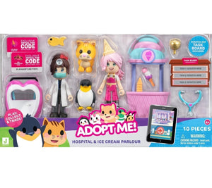 Adopt Me! Hospital and Ice Cream Parlour - Friends Pack Bundle