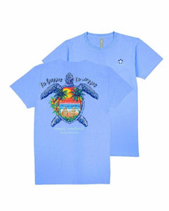 Simply Southern Short Sleeve Tee-Beach-Wave-Tracker