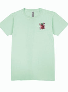 Simply Southern Short Sleeve Tee-Strawberry-Mint