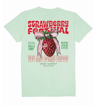 Load image into Gallery viewer, Simply Southern Short Sleeve Tee-Strawberry-Mint
