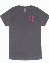 Load image into Gallery viewer, Simply Southern Short Sleeve Tee-CamoBow-Wash Coal
